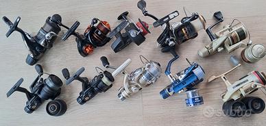 10 mulinelli pesca tutti perfettamente funzionanti