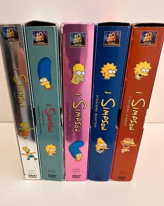 Cofanetti DVD The Simpsons – Prime 5 Stagioni