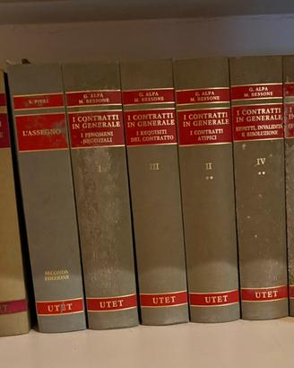 UTET - Contratti in generale + Assegno - 7 tomi