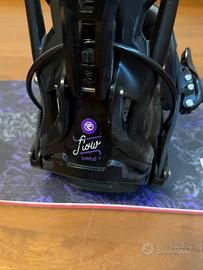 Attacchi snowboard Flow Haylo