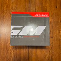 Casco CGM Globo Vintage Bianco Bordeaux L NUOVO