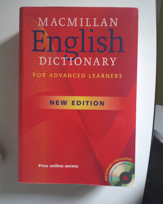 Dizionario MacMillan English dictionary