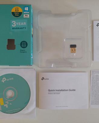 Adattatore USB Wi-Fi (TP-Link Archer TU2 Nano)