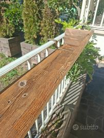 Fioriere in legno di larice