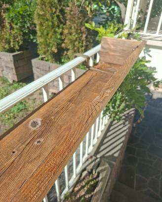 Fioriere in legno di larice
