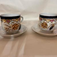 Tazze da té di ceramica vintage