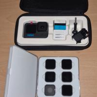 Gopro 10 + 2 batterie originali e Filtri ND