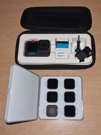 Gopro 10 + 2 batterie originali e Filtri ND