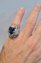 Anello vintage in Argento 800 