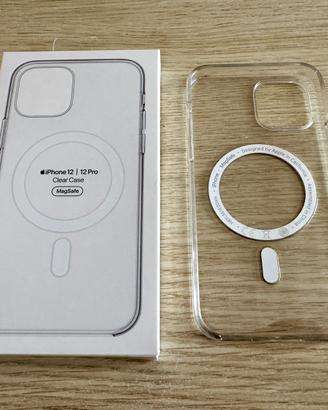 Apple MagSafe Cover iPhone 12 e 12 PRO Trasparente