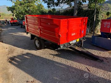 Carrello Agricolo 25 q OMCASUD trilaterale nuovo
