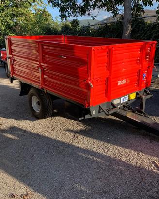 Carrello Agricolo 25 q OMCASUD trilaterale nuovo