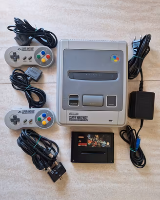 Console Super Nintendo SNES Versione Pal 