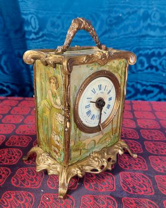 Sveglia Cappuccina Da Tavolo Art Nouveau Liberty