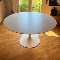 Tavolo rotondo knoll bianco