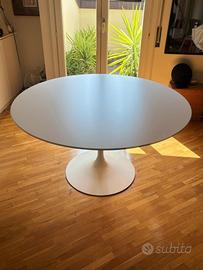 Tavolo rotondo knoll bianco