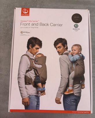 Marsupio Stokke MyCarrier - Font and Back Carrier