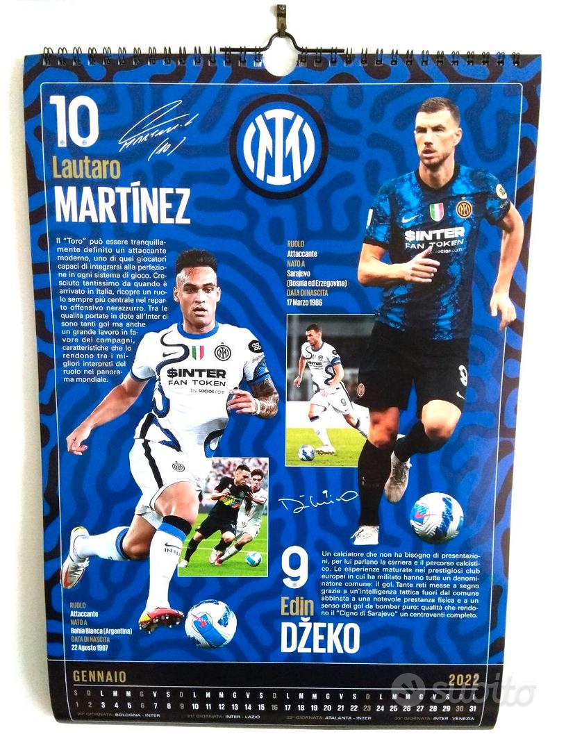 Calendario ufficiale Inter-2022-da parete - Cartabbia Shop