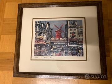 Quadro Vintage "Moulin Rouge" M. Legendre