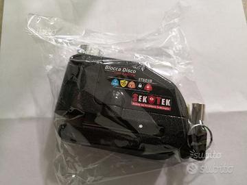 Lucchetto antifurto bloccadisco con allarme sonoro