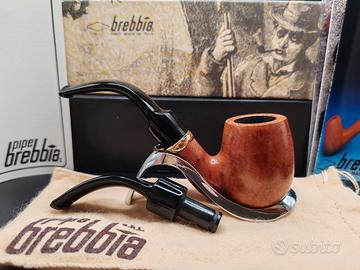 Pipa NUOVA Brebbia Bibo con 2 bocchini vintage