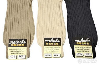 SCATOLA 5 PAIA CALZE CORTE UOMO *MALERBA_COTONE