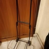 CARRELLO PORTATUTTO PIEGHEVOLE IN METALLO 