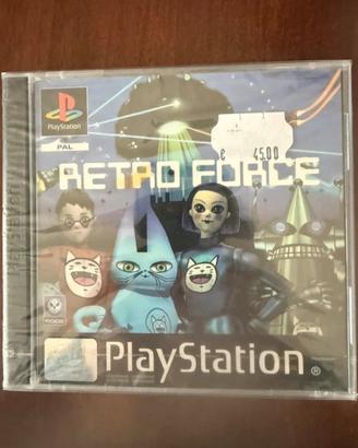 Gioco PS1 Retro Force nuovo