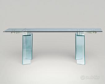 TAVOLO FIAM Italia Ray Plus allungabile di vetro