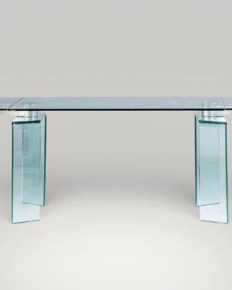 TAVOLO FIAM Italia Ray Plus allungabile di vetro