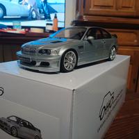 Modellino BMW m3 Gtr 1/18