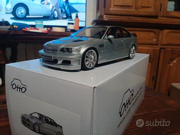 Modellino BMW m3 Gtr 1/18