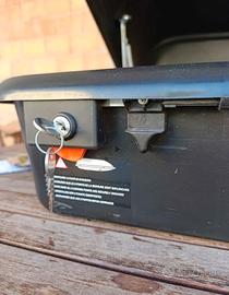 Box da tetto auto compreso di barre portabox 