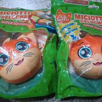2 MICIOTTI PELUCHE 44 gatti super squishy