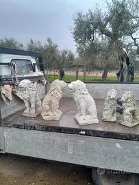 Leoni ornamentali da esterno