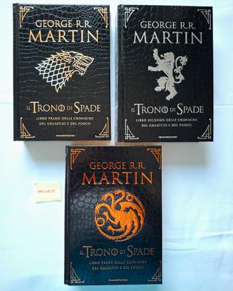 Trilogia Il Trono di Spade -Vol.1+2+3[Ediz.Deluxe]