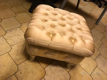 Puffetto pouf poggiapiedi classico GIUSTI PORTOS