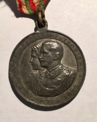 Medaglia NOZZE SAVOIA PETROVICH / OTTOBRE 1896