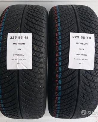 2 gomme 225 55 18 michelin a942