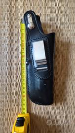 Fondina in pelle nera per mod.92/98