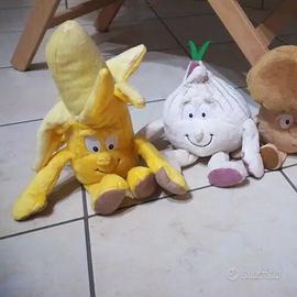 Peluche vitamini Banane,Funghi,Aglio goodness gang