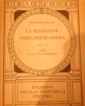 Giuseppe Furlani – La Religione Babilonese-Assira 