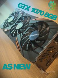 Nvidia GTX 1070 8GB Gigabyte Windforce Triventola