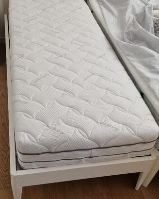 MATERASSO SINGOLO NUOVO 400 MOLLE INDIPENDENTI