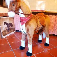 Cavallo peluche in piedi , Pink Papaya 