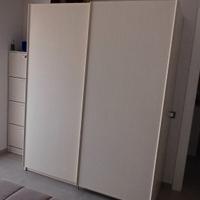Cameretta armadio, letto, comodino