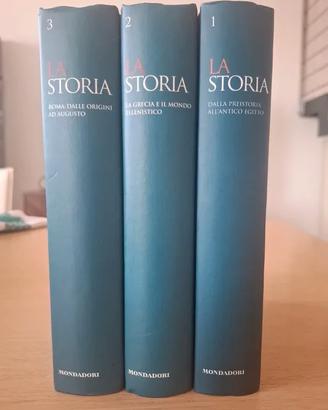 La storia - Dalla preistoria ad Augusto - 3 Vol.