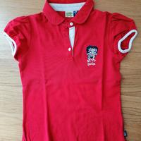 Polo da bambina m/c Original Marines 10A