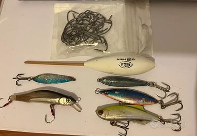 artificiali pesca spinning  mare lago