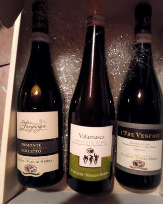 3 bottiglie Vinchio Vaglio Serra 